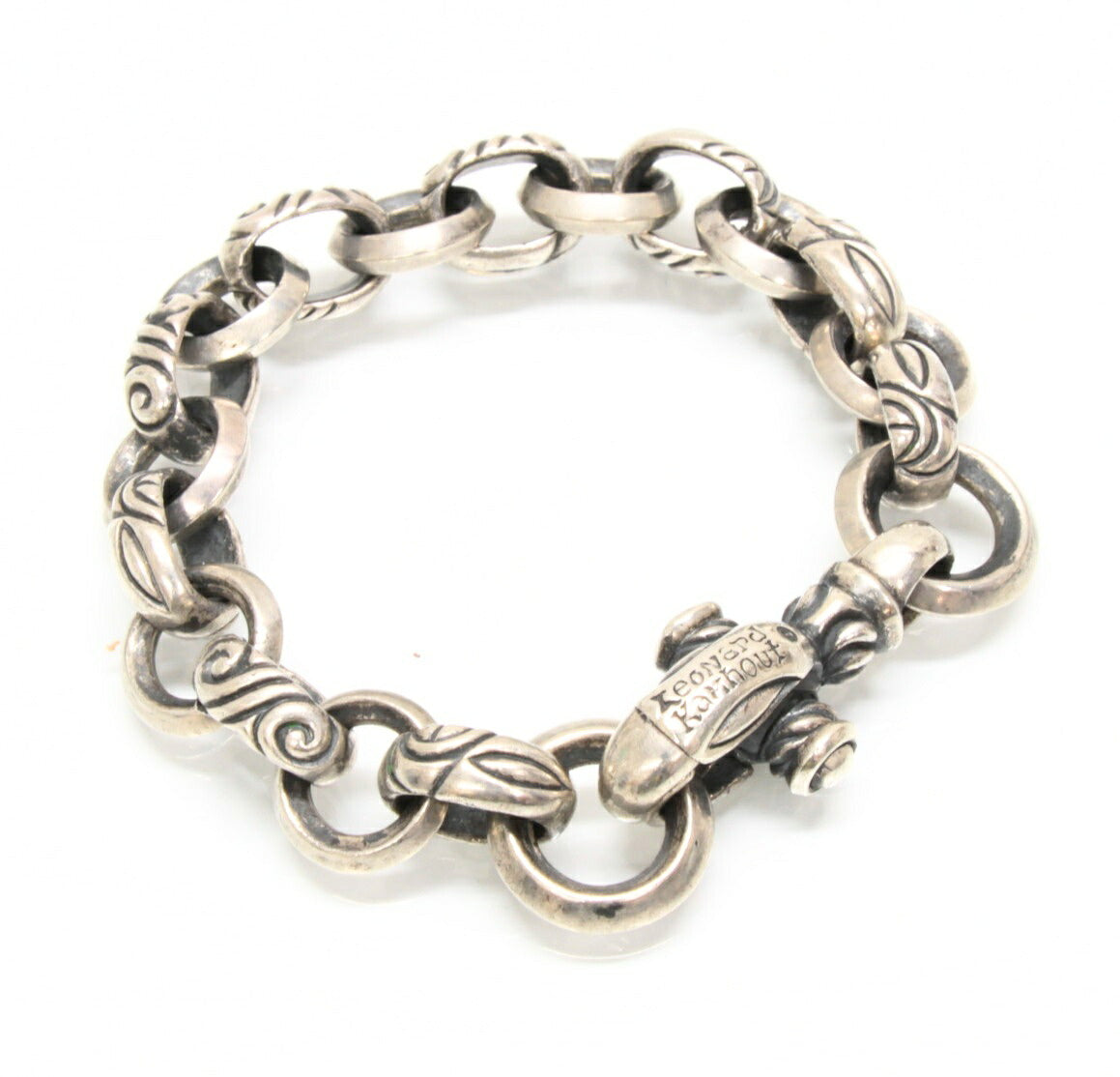 Leonard Kamhout LONE ONES Silver 925 Raven Bracelet