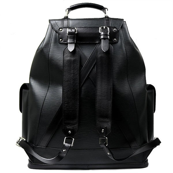 Louis Vuitton Epi Christopher GM Backpack Black