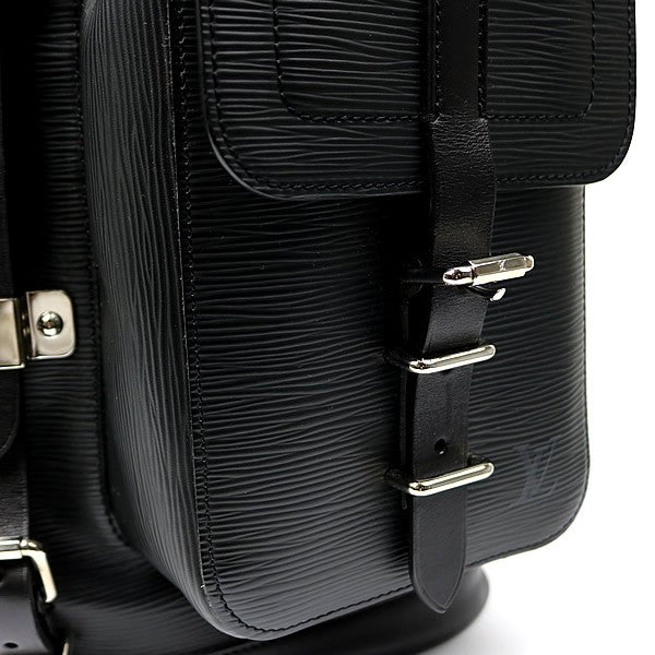 Louis Vuitton Epi Christopher GM Backpack Black