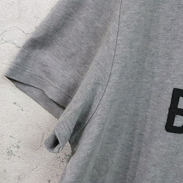 Berluti Front Logo T-Shirt Gray Cotton Size M
