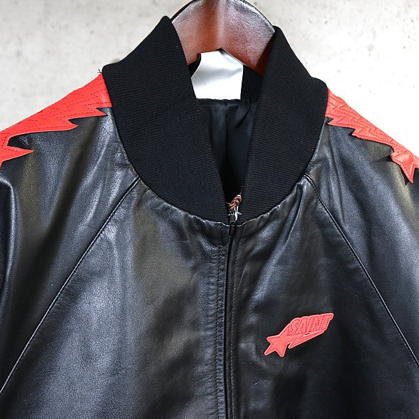 SAINT MICHAEL 26AW BAPE Track Jacket Black Red Size L