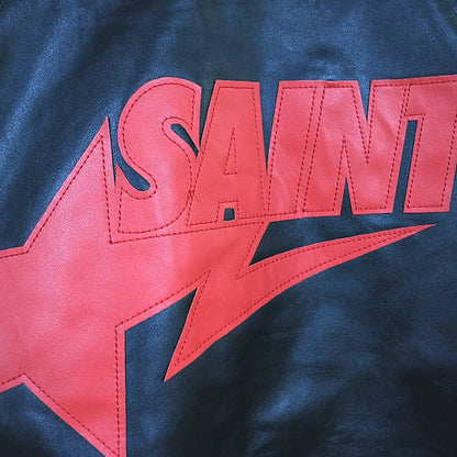 SAINT MICHAEL 26AW BAPE Track Jacket Black Red Size L