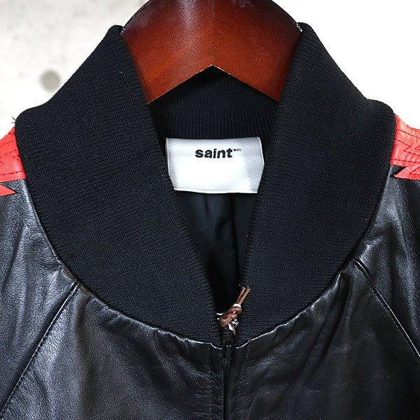 SAINT MICHAEL 26AW BAPE Track Jacket Black Red Size L