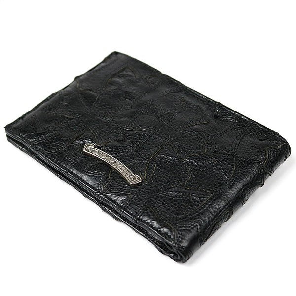 CHROME HEARTS Cemetery Cross AINT NOTHING 2 DO Wallet Black