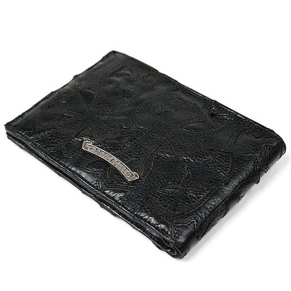 CHROME HEARTS Cemetery Cross AINT NOTHING 2 DO Wallet Black