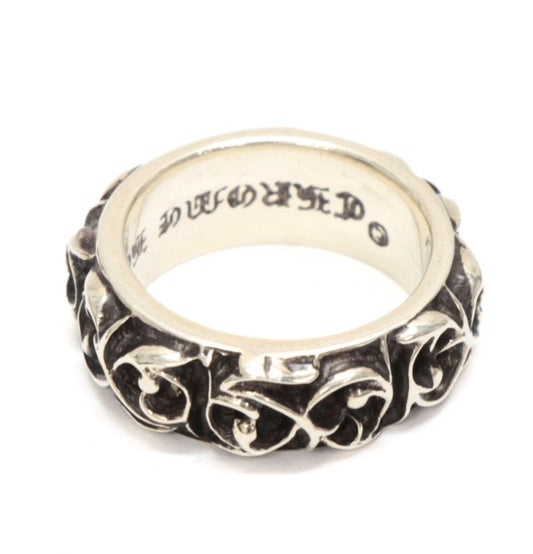 CHROME HEARTS Eternity Vine Band Silver 925 Ring Size JP 15.5