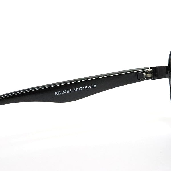 RayBan RB3483 Sunglasses Black Size 60
