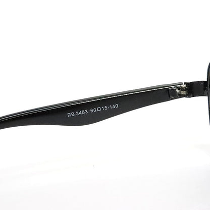 RayBan RB3483 Sunglasses Black Size 60