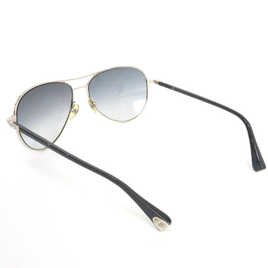 Louis Vuitton Teardrop Sunglasses Black/Silver Size 58
