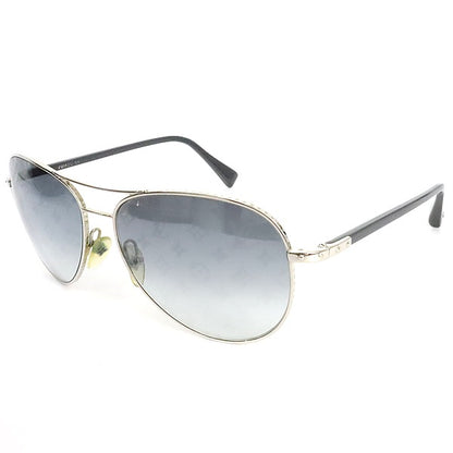 Louis Vuitton Teardrop Sunglasses Black/Silver Size 58