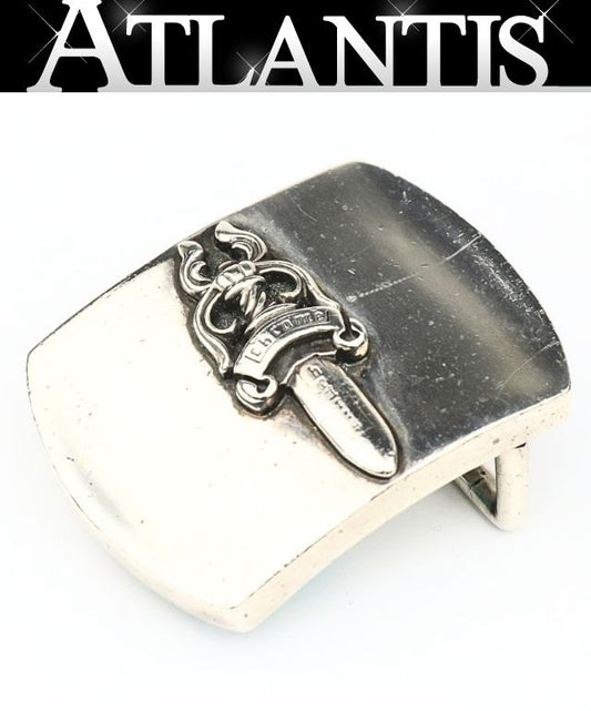 CHROME HEARTS Dagger Military Buckle Silver