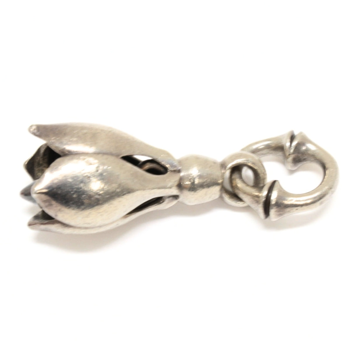 LONE ONES Tear Bell Silver Pendant Size L