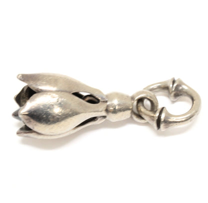 LONE ONES Tear Bell Silver Pendant Size L