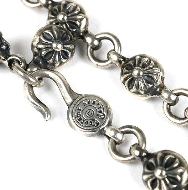 CHROME HEARTS Small CH Cross Cross Ball Necklace Silver