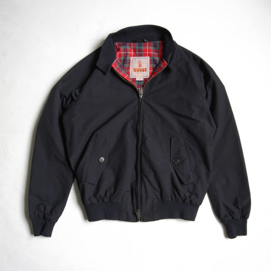 BARACUTA G9 Dark Navy England-Made Harrington Jacket Size 38
