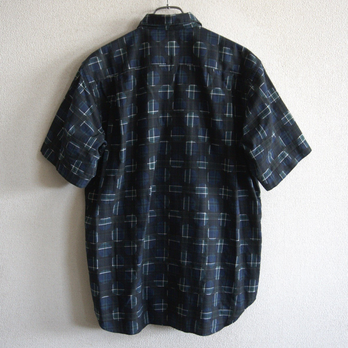COMME des GARCONS HOMME PLUS AD2011 Printed Check S/S Size L