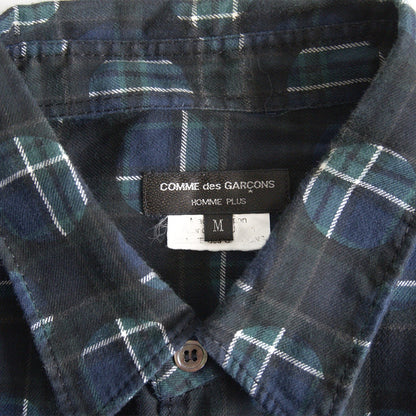 COMME des GARCONS HOMME PLUS AD2011 Printed Check S/S Size L