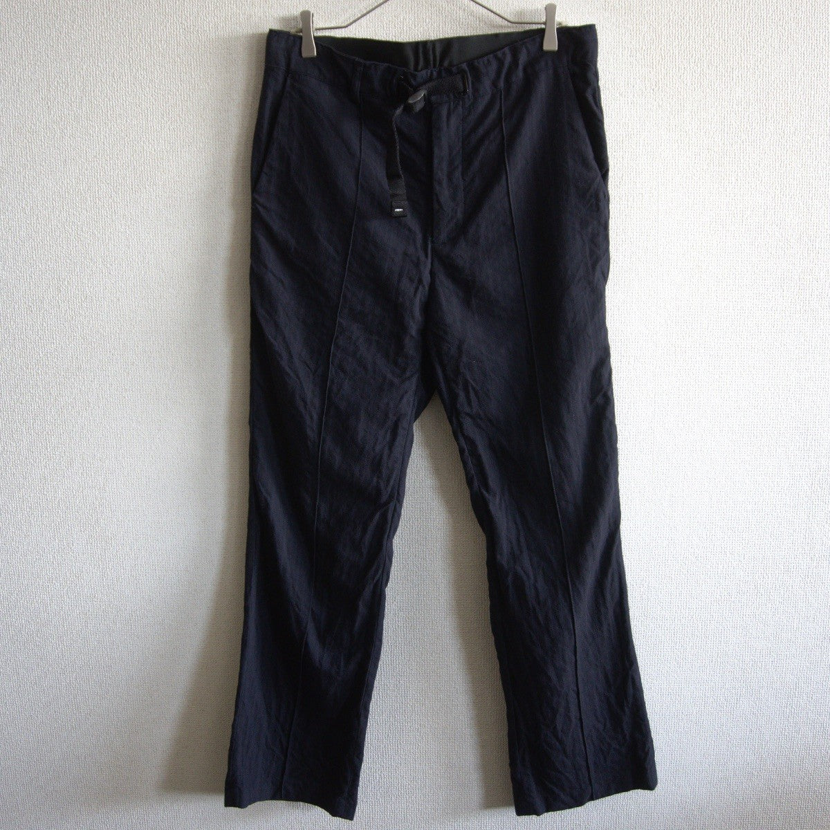 Maison Margiela 19AW Jacquard Stripe Slacks Navy Size 46