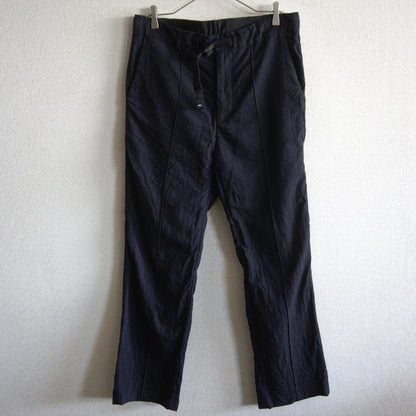 Maison Margiela 19AW Jacquard Stripe Slacks Navy Size 46