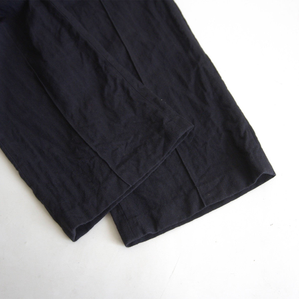 Maison Margiela 19AW Jacquard Stripe Slacks Navy Size 46