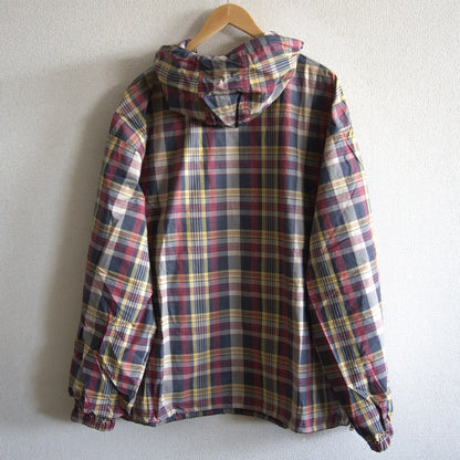 POLO RALPH LAUREN 90s Plaid Check Cotton Anorak Size L