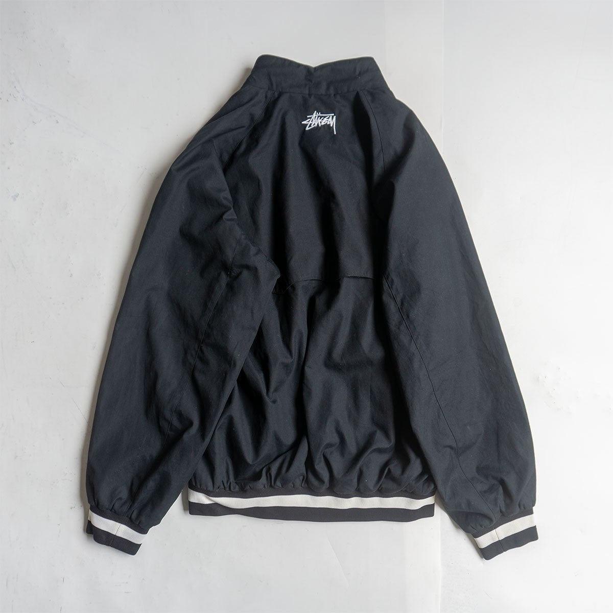 BARACUTA STUSSY Collab G9 Harrington Jacket Black Size L
