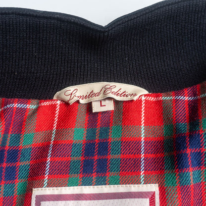 BARACUTA STUSSY Collab G9 Harrington Jacket Black Size L