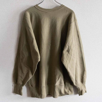 CHAMPION 90s Reverse Weave Sweatshirt Khaki Size XL
