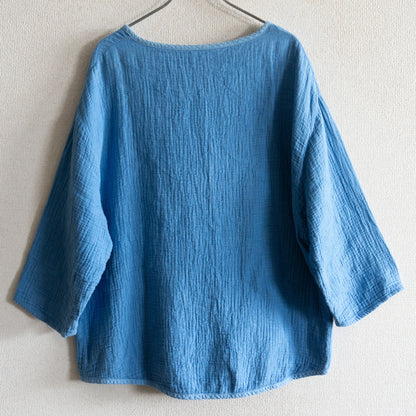 PORTER CLASSIC Sashiko Linen Premium Sweatshirt Size L