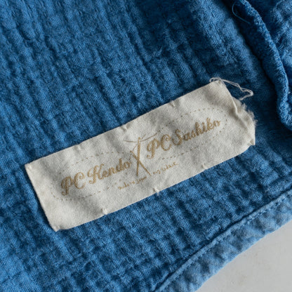 PORTER CLASSIC Sashiko Linen Premium Sweatshirt Size L