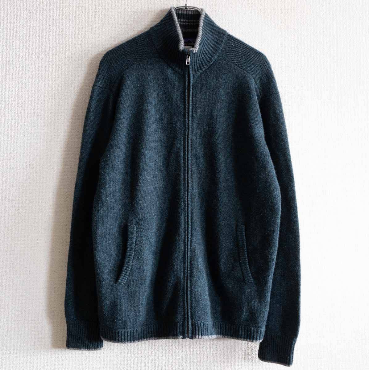 PATAGONIA Cashmere Driver's Knit Jacket Size L