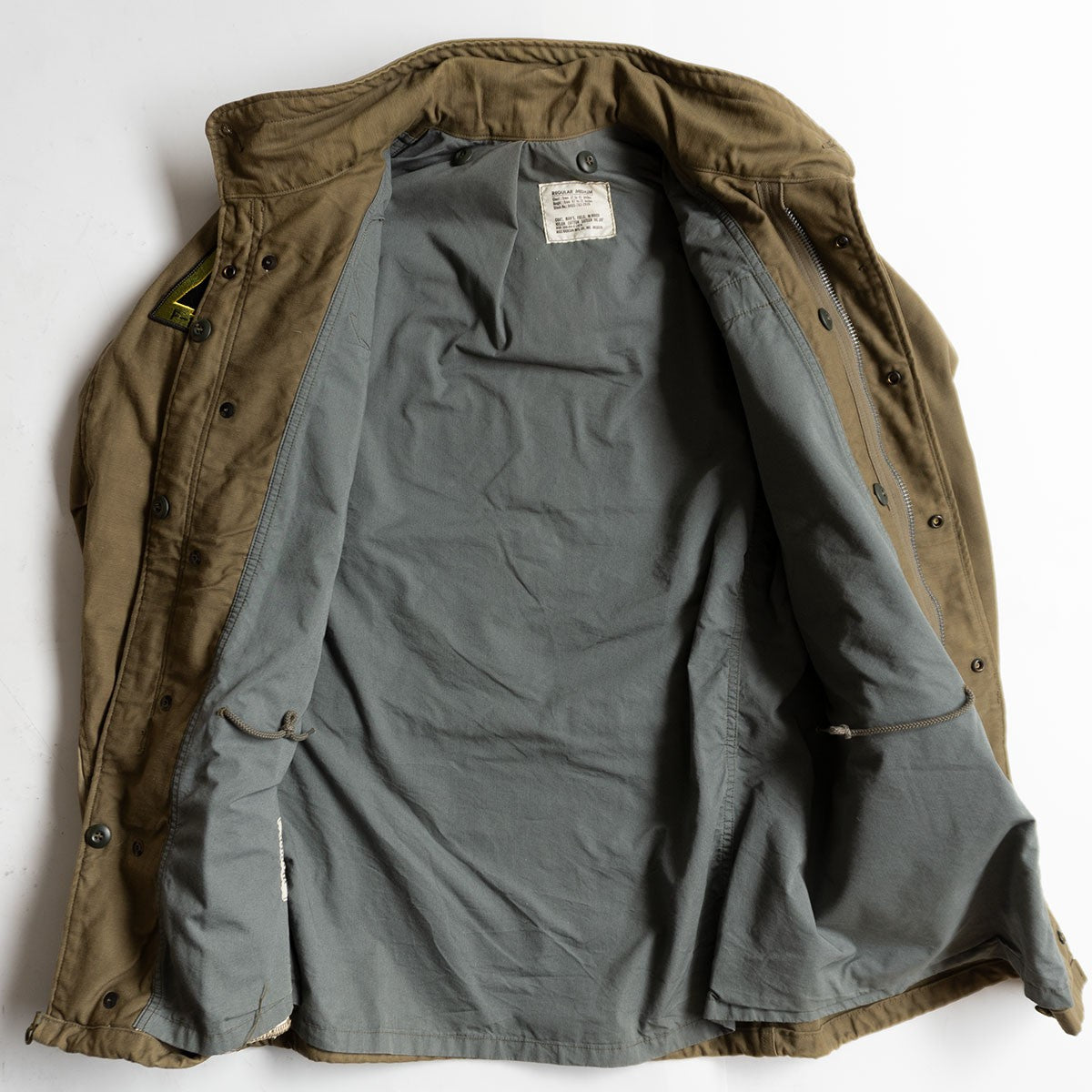 BUZZ RICKSON M-65 2nd Field Jacket Grey Liner Size M