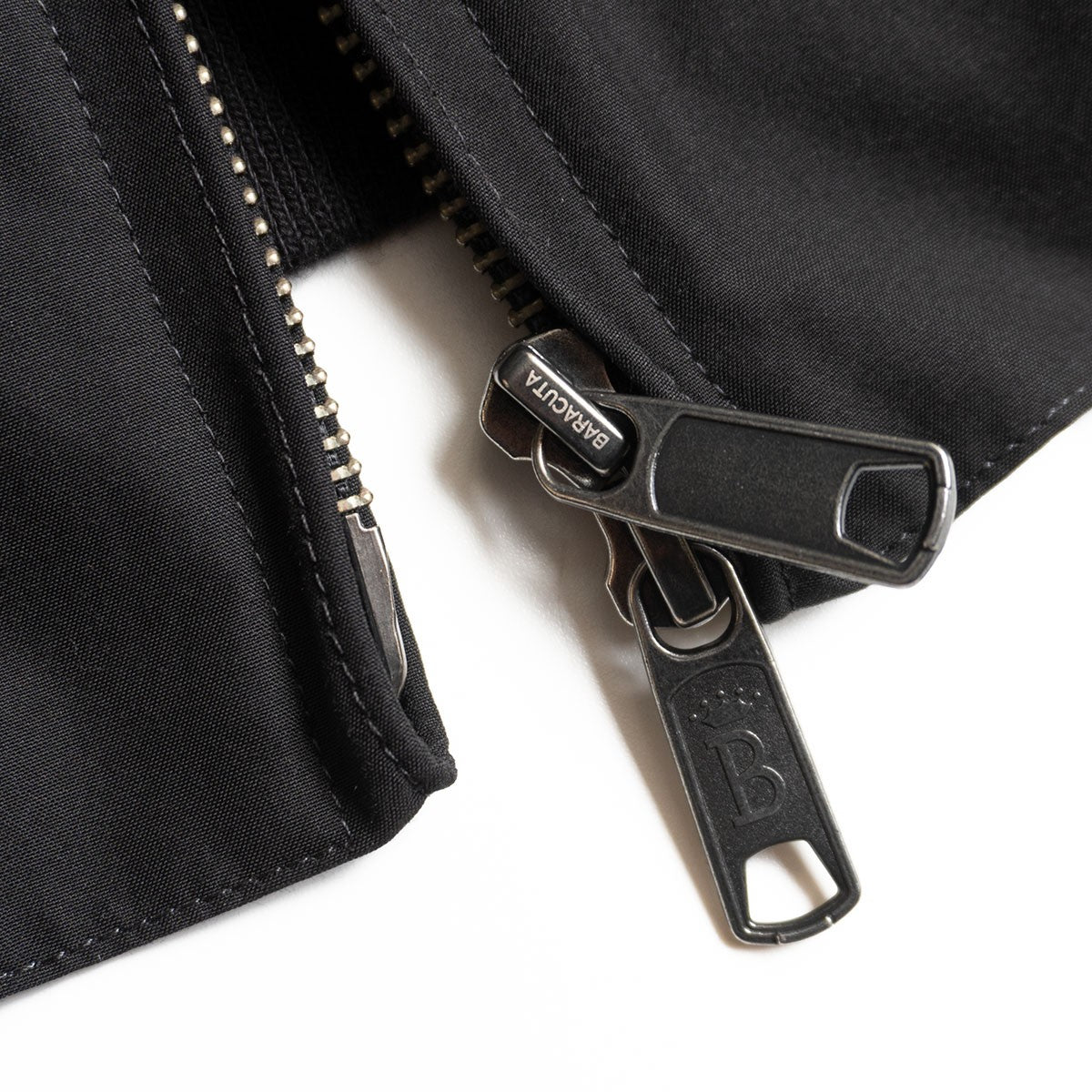 BARACUTA G9 Swingtop Harrington Jacket Black Size XS
