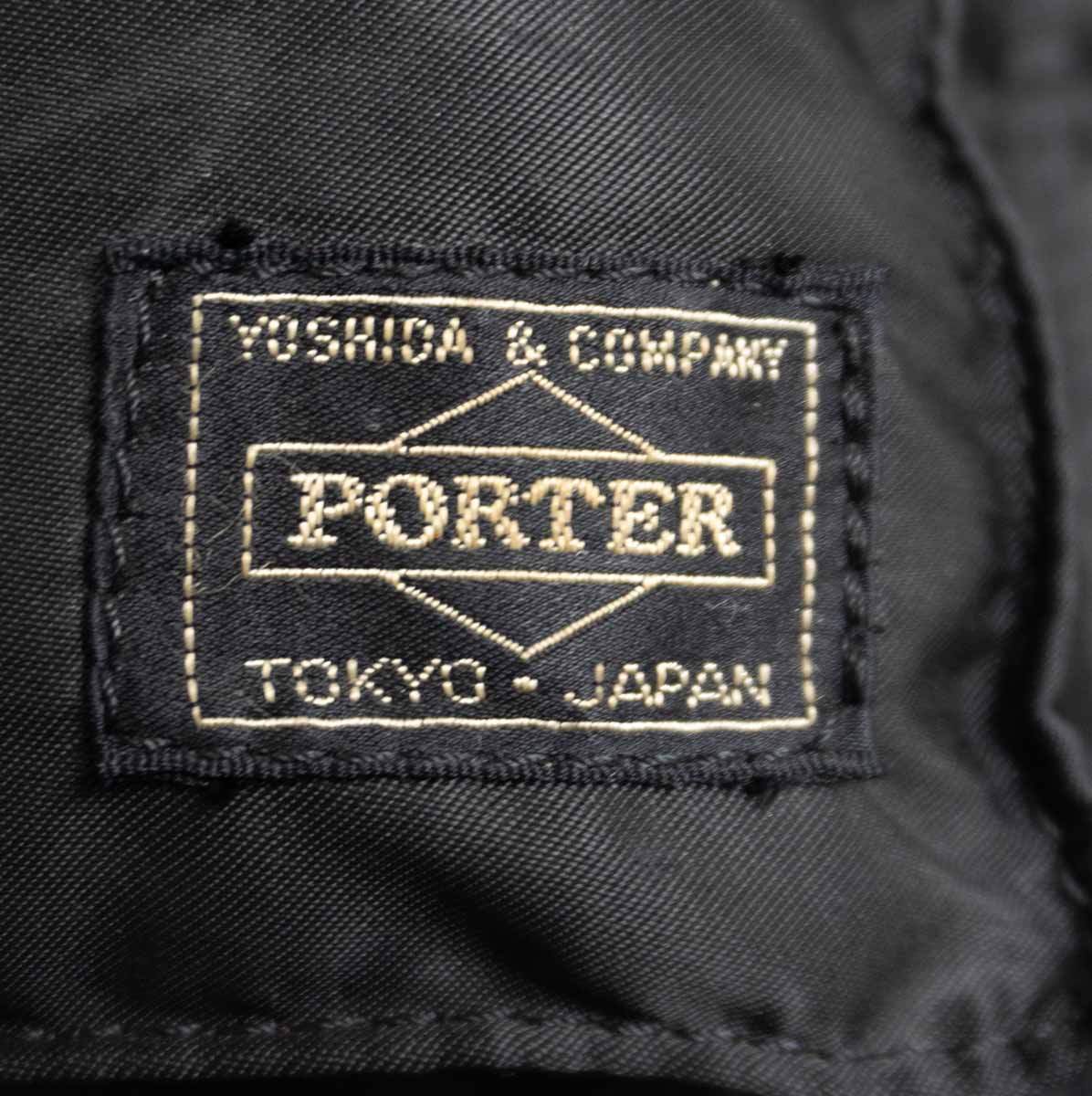 PORTER Tanker Nylon Black Backpack Size ONE SIZE