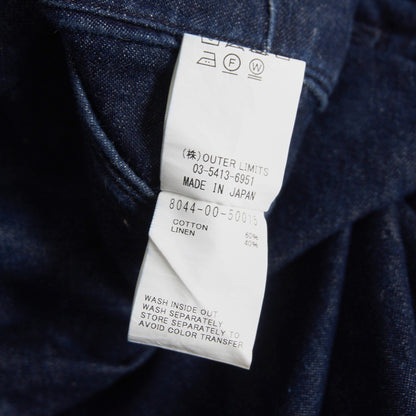 NIGEL CABOURN 40s US Army Cotton Linen Denim Pants Size 34