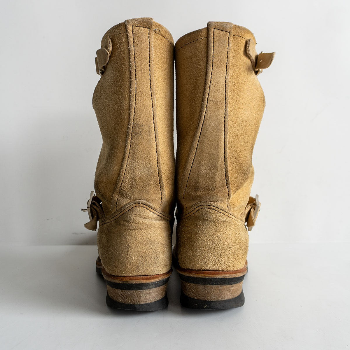 REDWING 2005 8268 USA-Made Suede Engineer Boots Size 7
