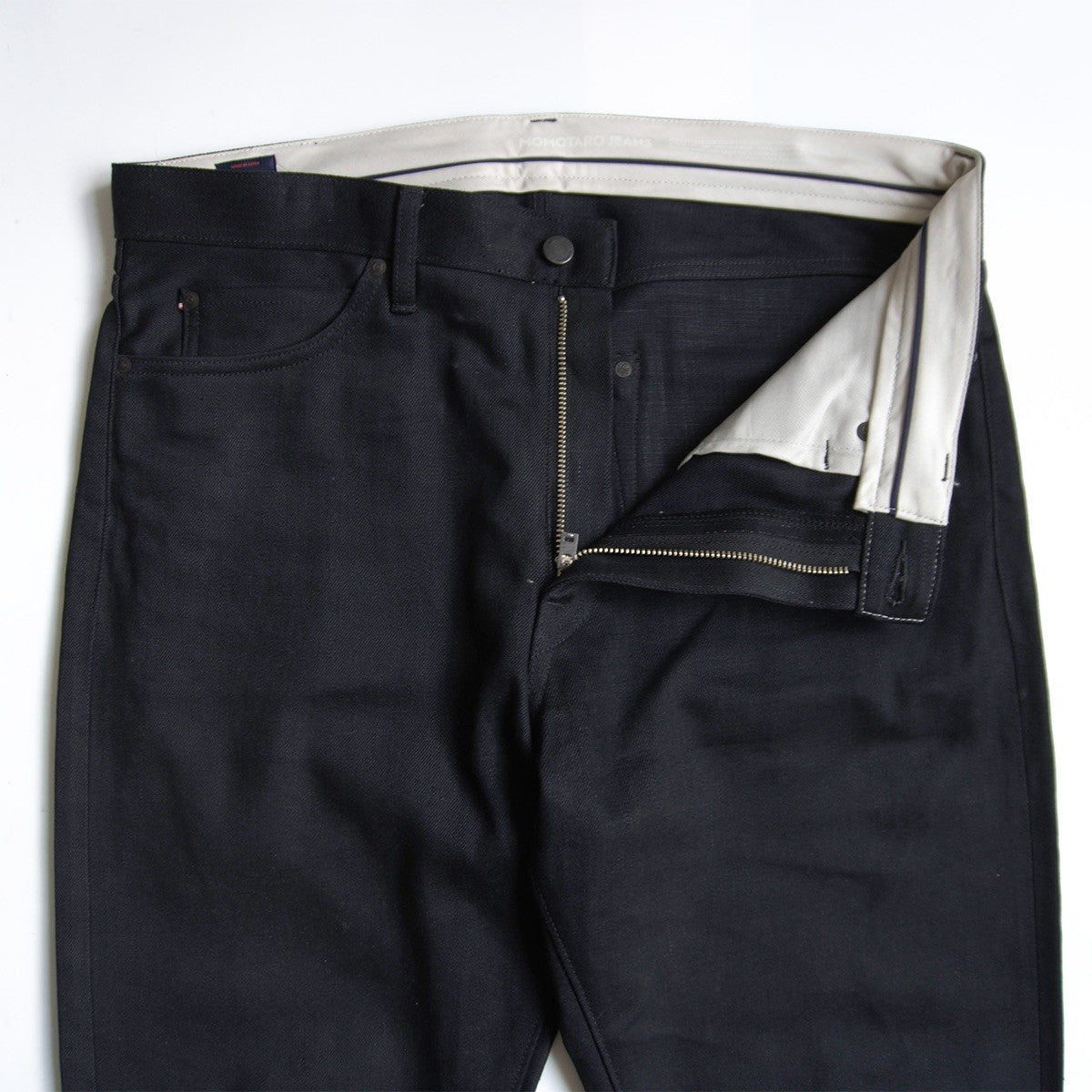 MOMOTARO JEANS #200 Standard Tapered 14.7oz Black Size 38