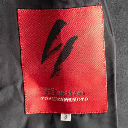 Y's for men Red Label Archive Light Melton Wool Size L