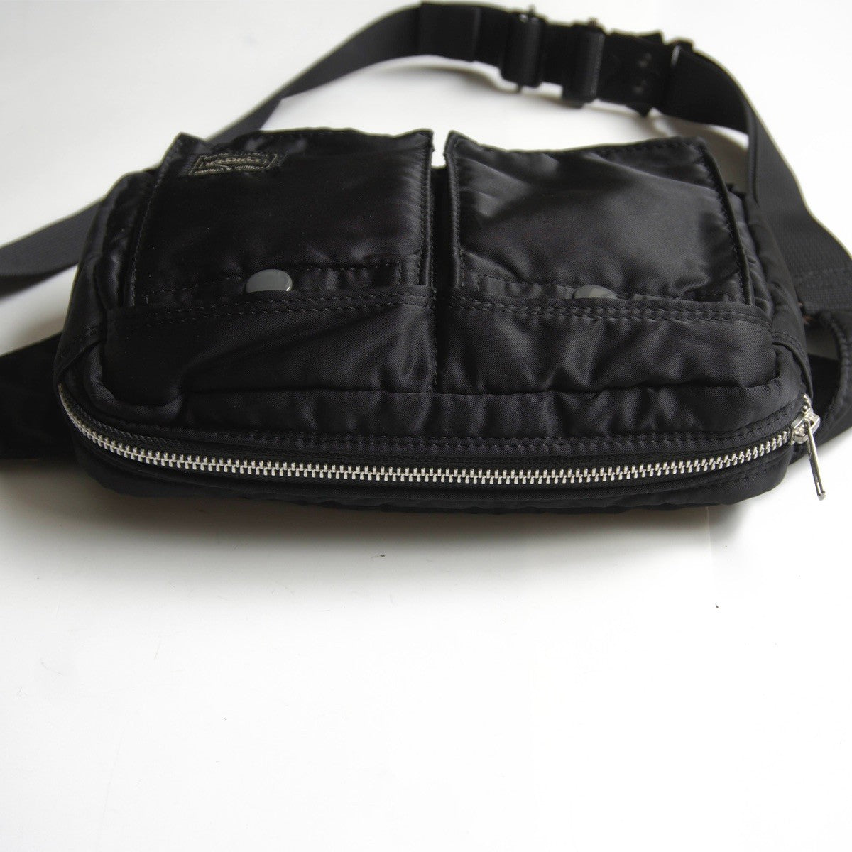 PORTER Tanker Nylon Black Waist Bag Size ONE SIZE