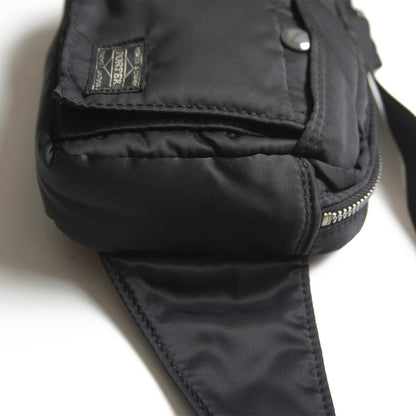PORTER Tanker Nylon Black Waist Bag Size ONE SIZE