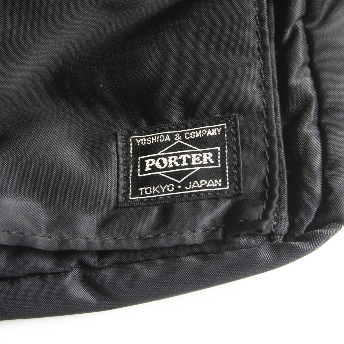 PORTER Tanker Nylon Black Waist Bag Size ONE SIZE