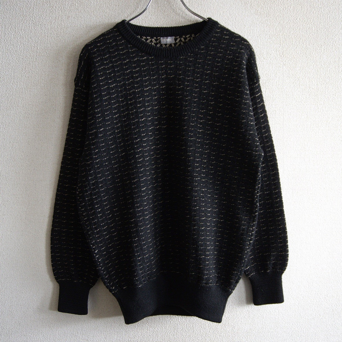 COMME des GARCONS HOMME 80s Birdseye Wool Knit Size M