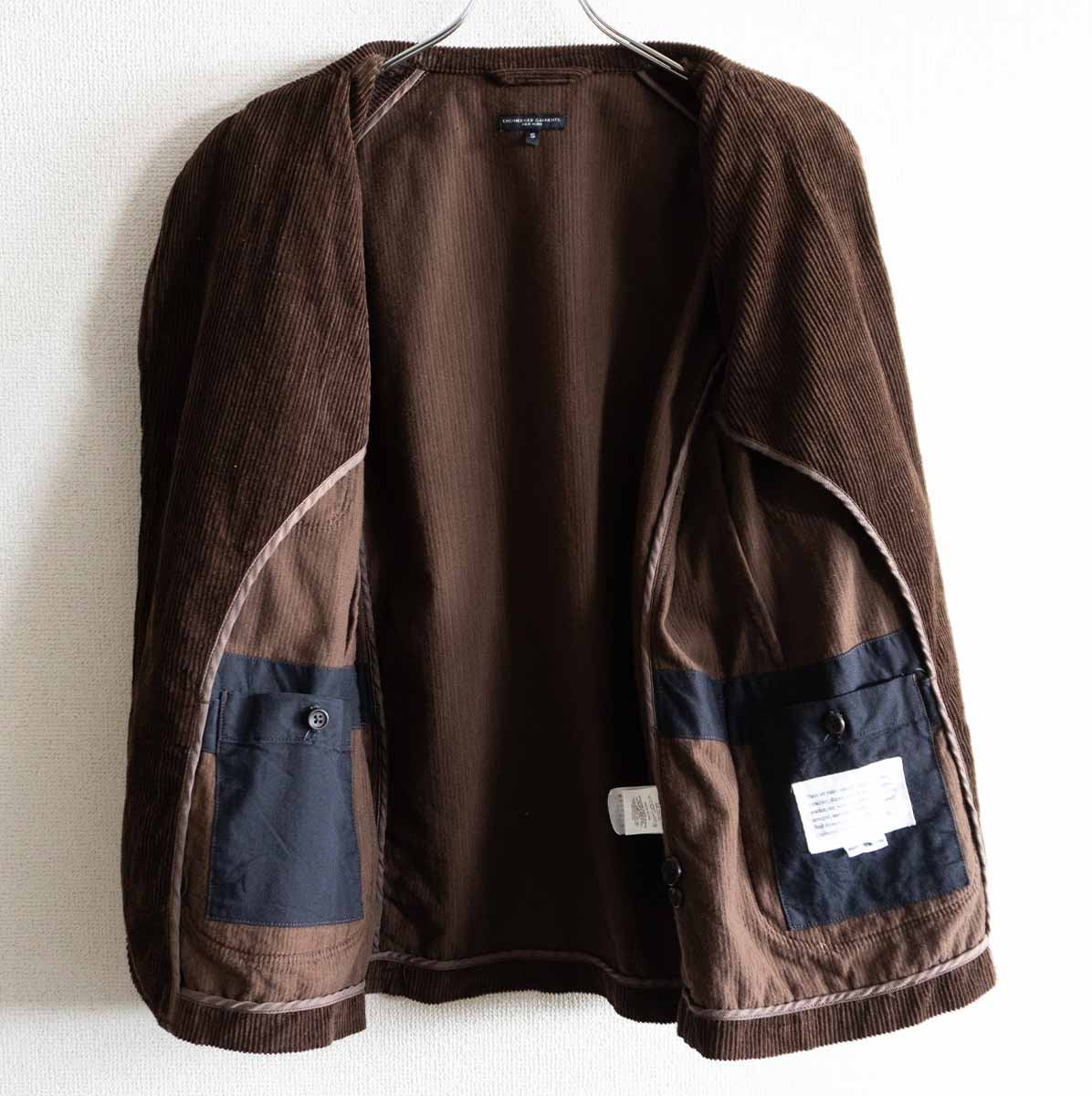 Engineered Garments Bedford Jacket Brown Corduroy Size S