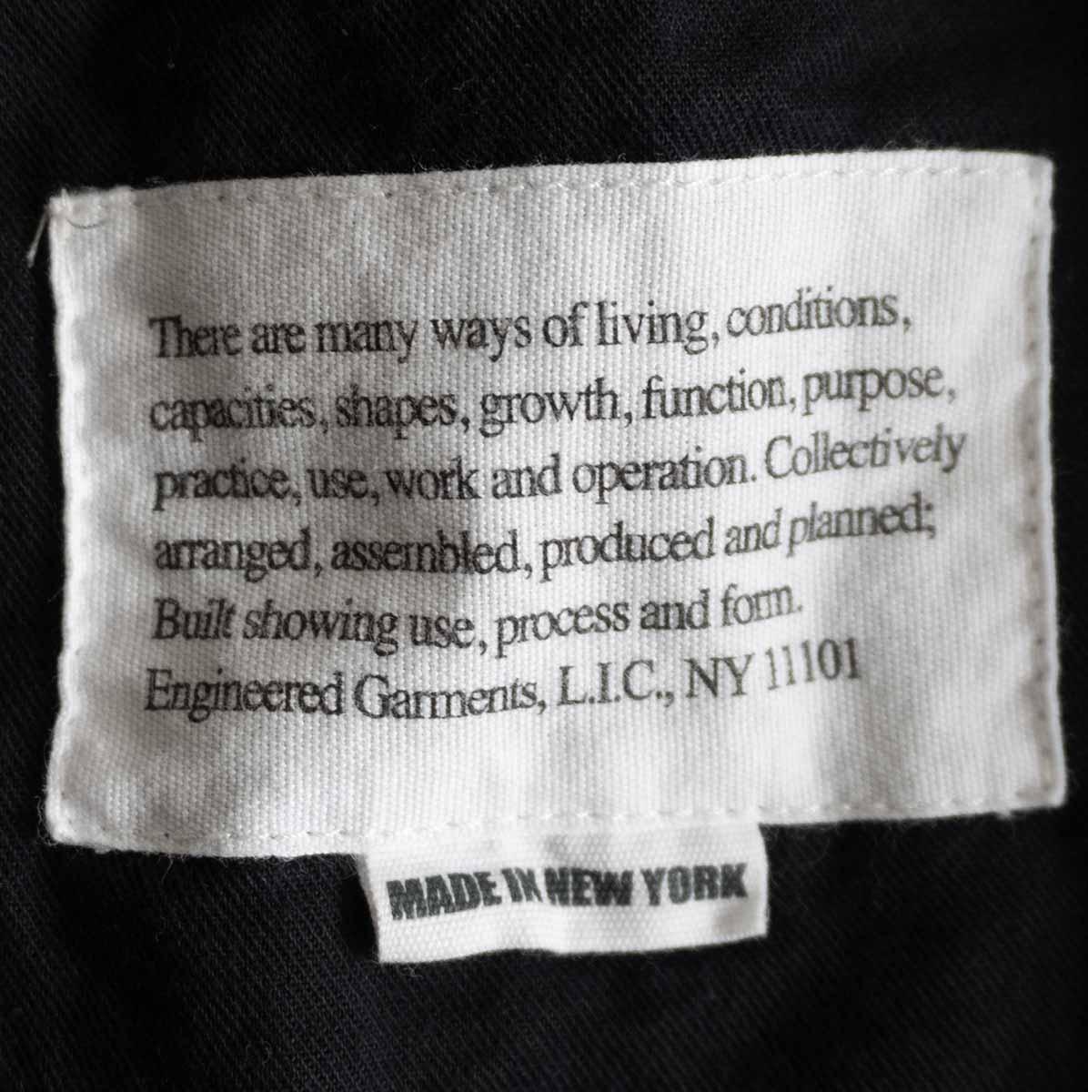 Engineered Garments Bedford Jacket Brown Corduroy Size S