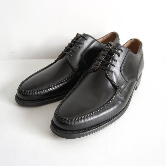 REGAL Black U-Tip Leather Shoes Size 8