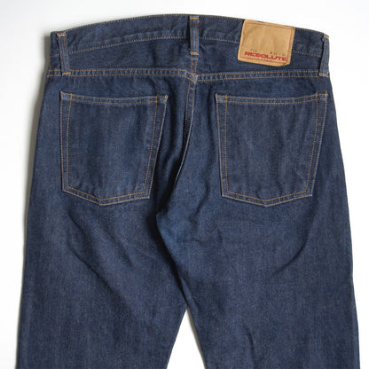 RESOLUTE 712 Made in Japan Tapered Denim Pants Size 33