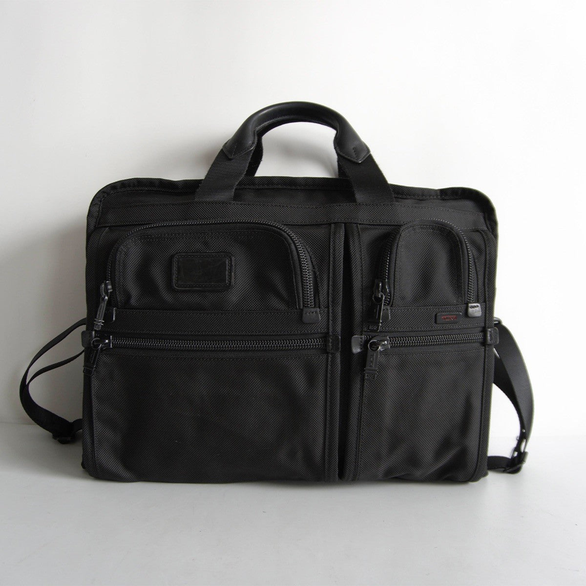 TUMI ALPHA2 2-Way Business Briefcase Black Size ONE SIZE