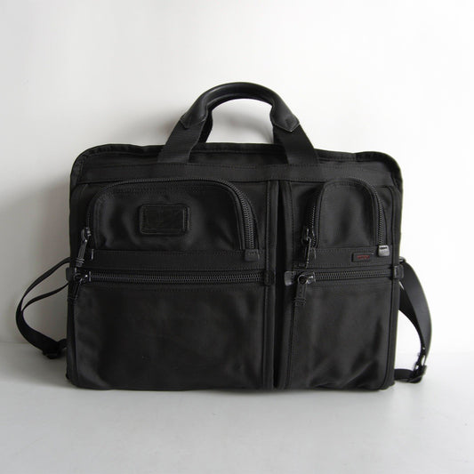 TUMI ALPHA2 2-Way Business Briefcase Black Size ONE SIZE