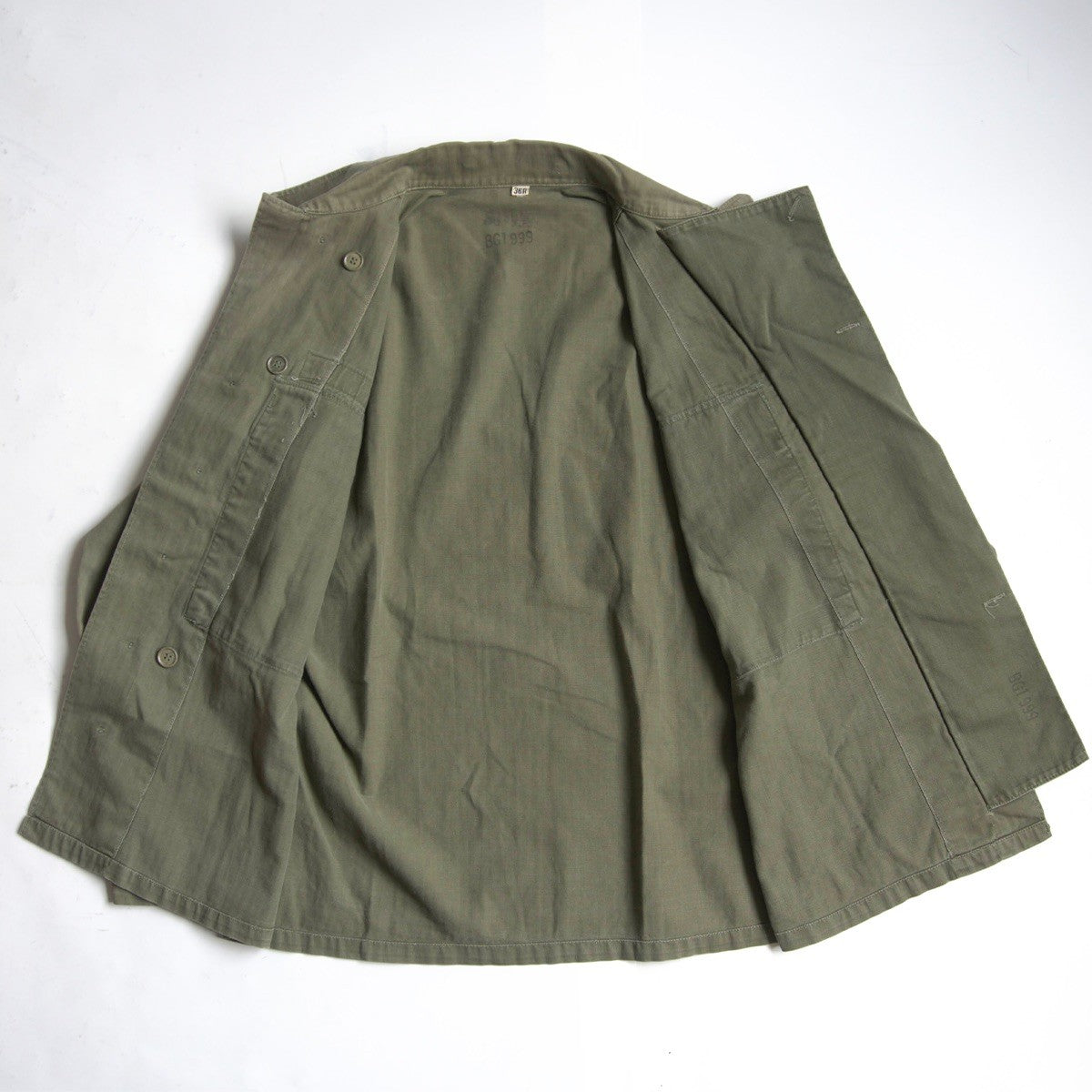 US ARMY 40s M-43 HBT Jacket Herringbone Twill Size 36R