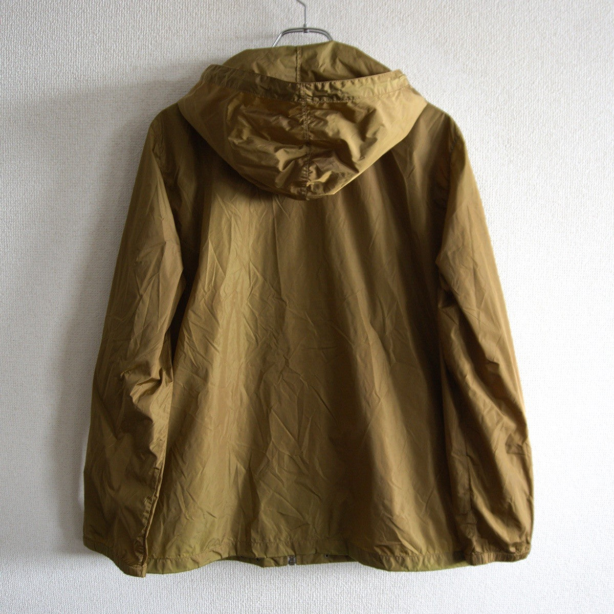 PRADA SPORT Nylon Zip-Up Jacket Camel Size L